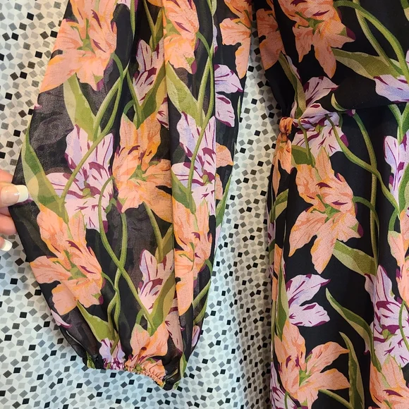 NWT Anthropologie Aryessa Long Sleeve Dress Size XSP - Picture 5 of 11